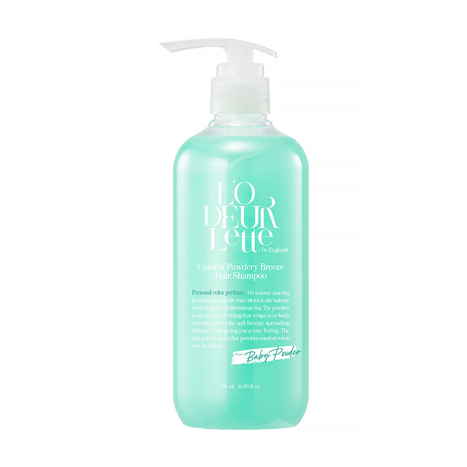 Шампунь для волосся L'Odeurlette In England Colorfit Powdery Breeze Hair Lost Care Shampoo, 500 мл